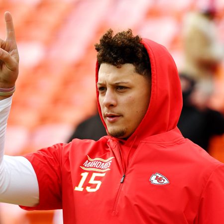 Players in the video include Patrick Mahomes, Saquon Barkley and Odell Beckham Jr.