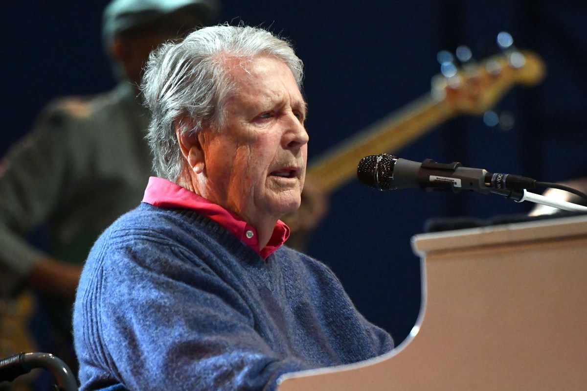 Brian Wilson performs onstage at BeachLife Festival. 