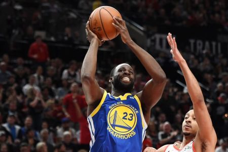 Draymond Green #23 of the Golden State Warriors. (Steve Dykes/Getty Images)