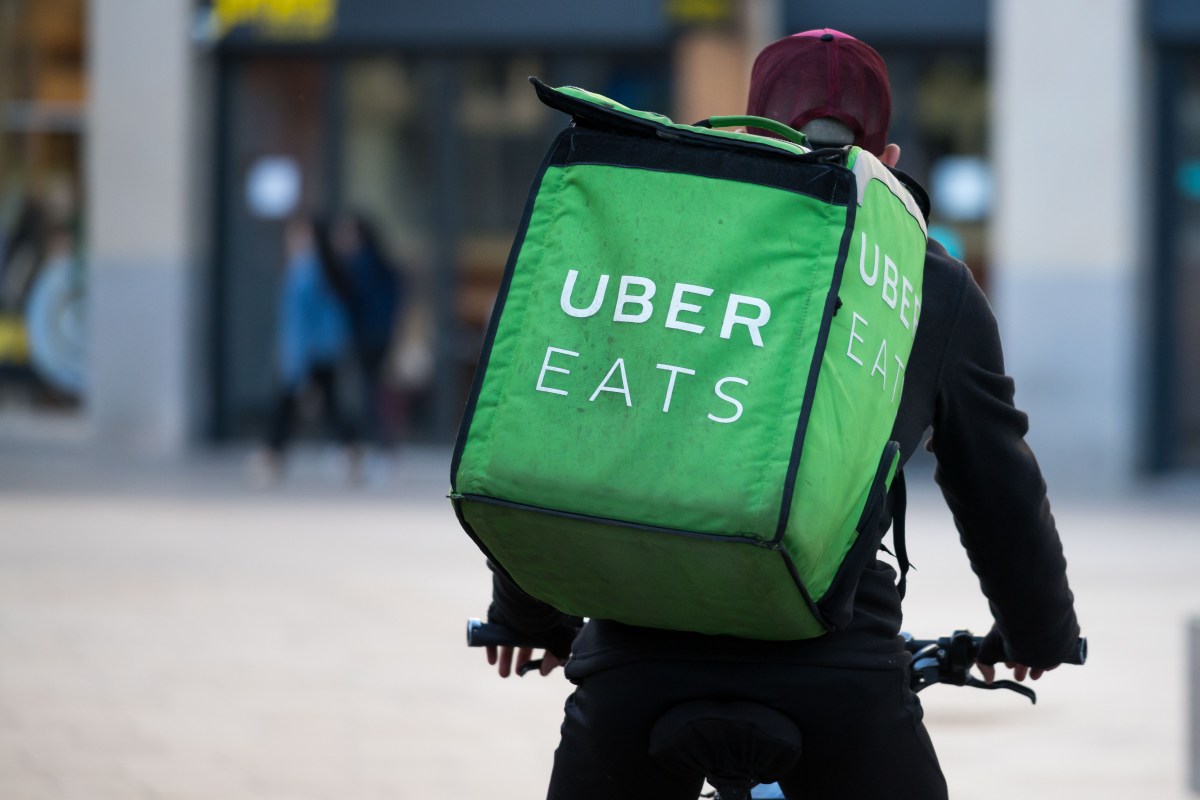 Uber Eats couriers are passing off the work and keeping the pay
