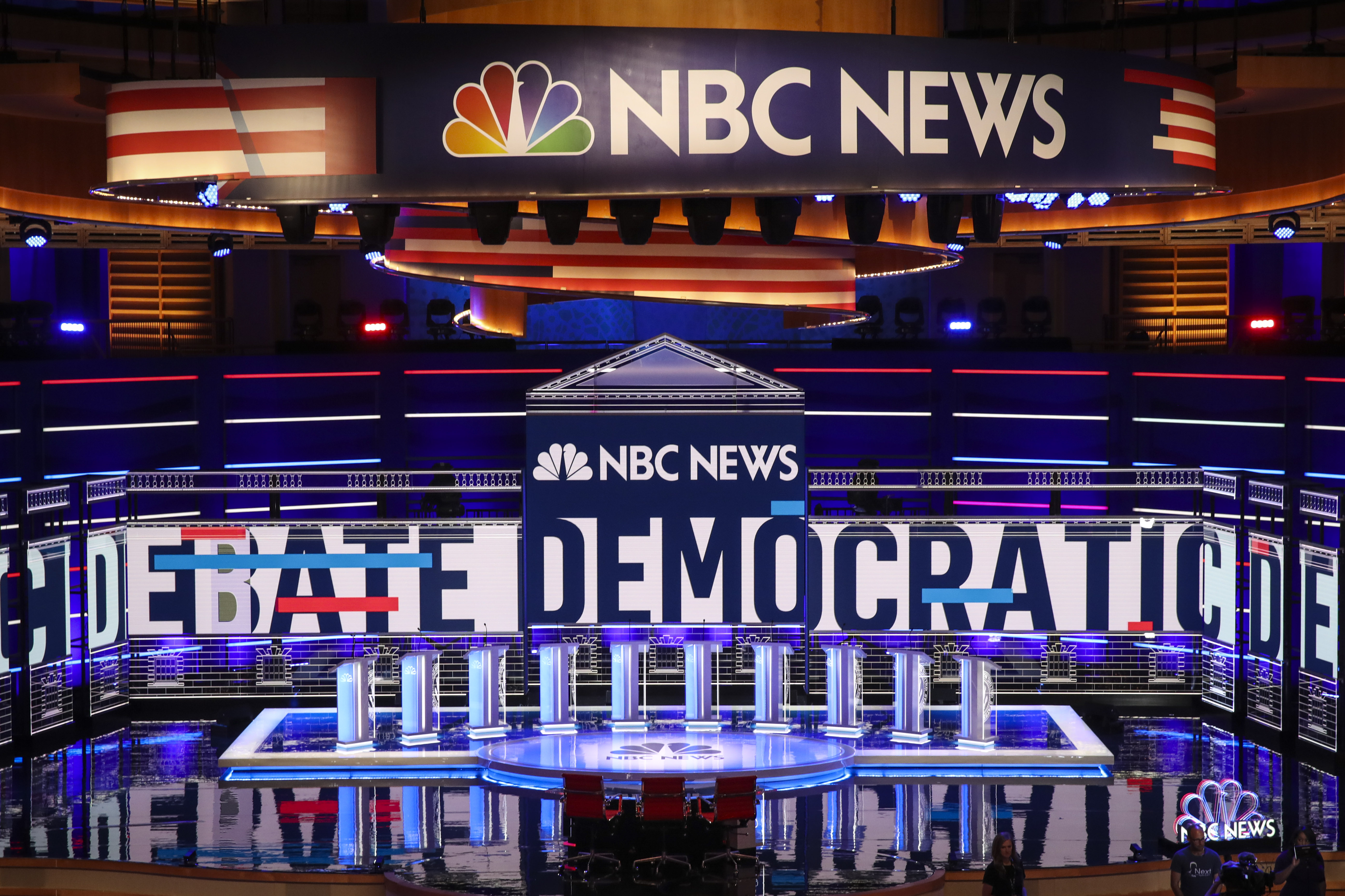 The stage is set for the first 2020 Democratic debate