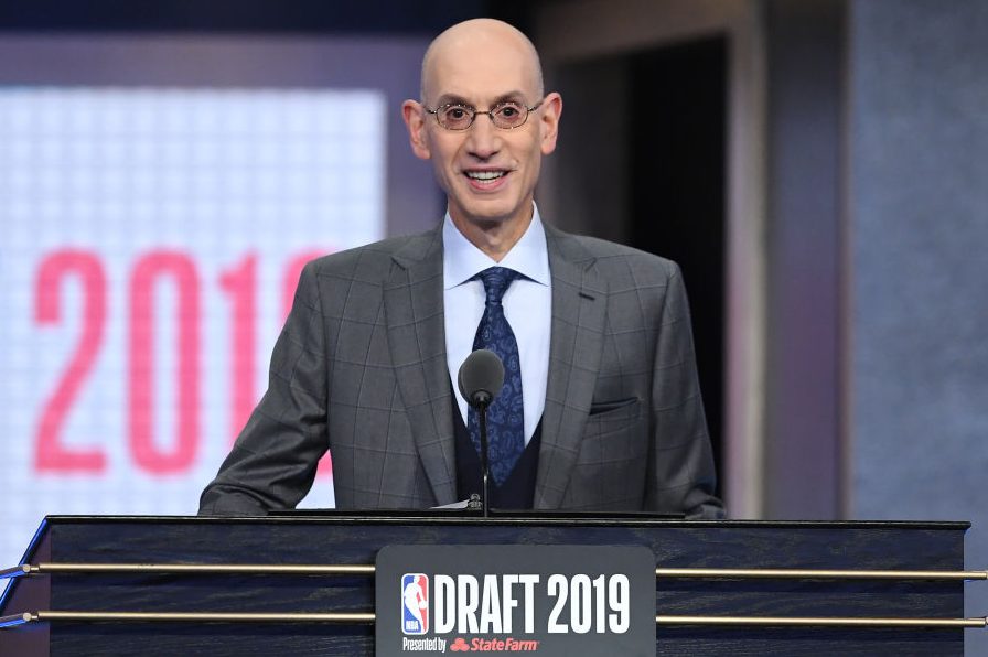 NBA Commissioner Adam Silver at the 2019 NBA Draft. (Sarah Stier/Getty Images)