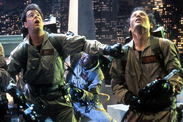 Dan Aykroyd and Bill Murray in "Ghostbusters." (Columbia Pictures/Getty)