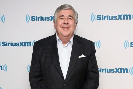 Bob Ley at SiriusXM Studios in 2017. (Robin Marchant/Images)
