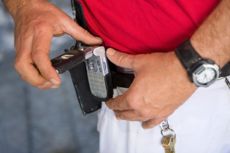 The cellphone holster is the daddy of all dad accessories.