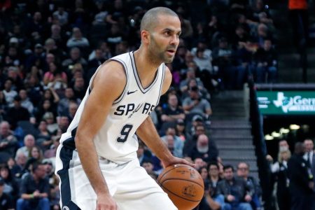 Tony Parker of the San Antonio Spurs. (Ronald Cortes/Getty Images)