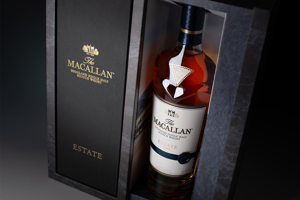 The Macallan Estate packaging