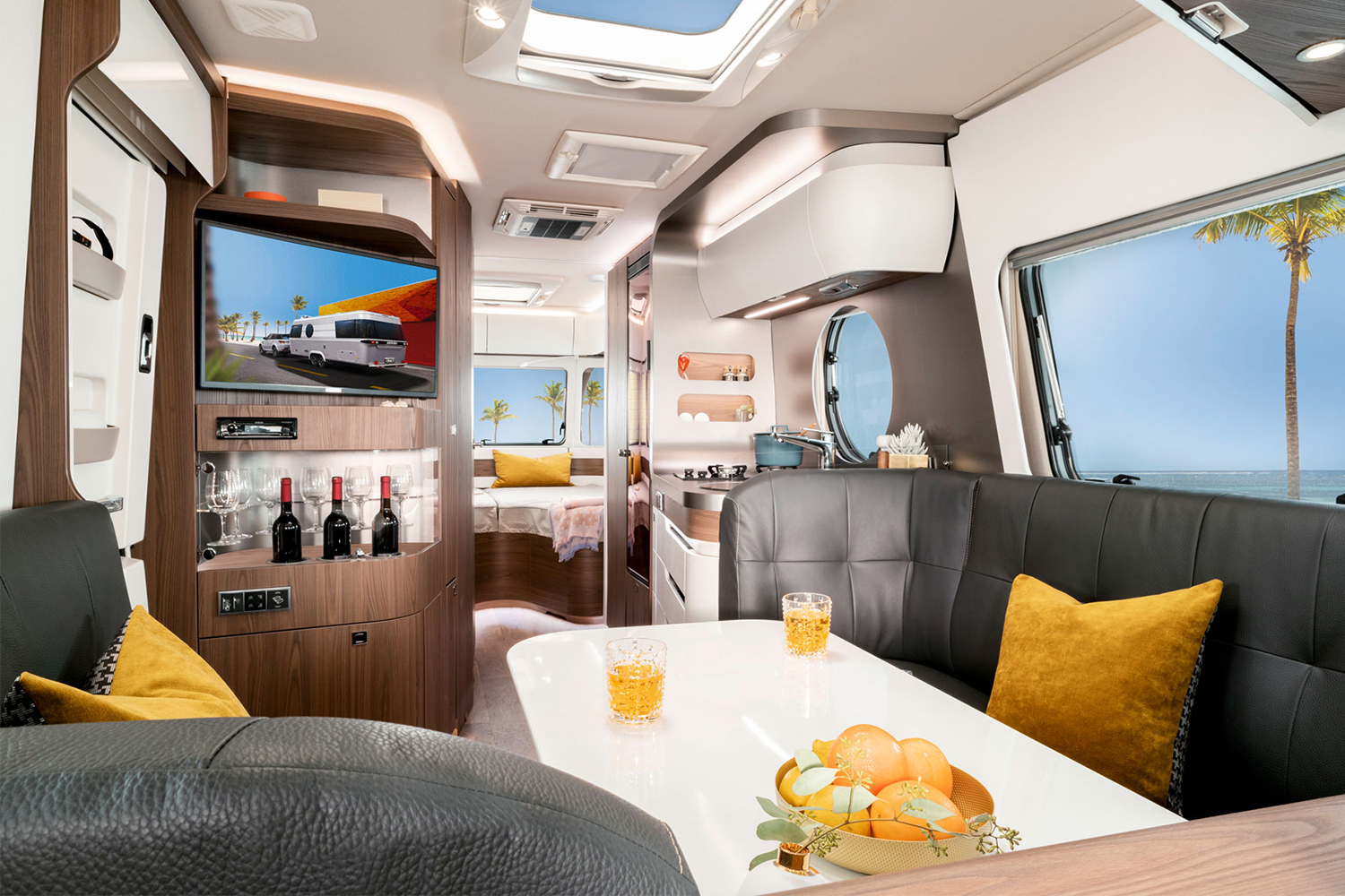 Eriba Touring 820 Camping Trailer Interior