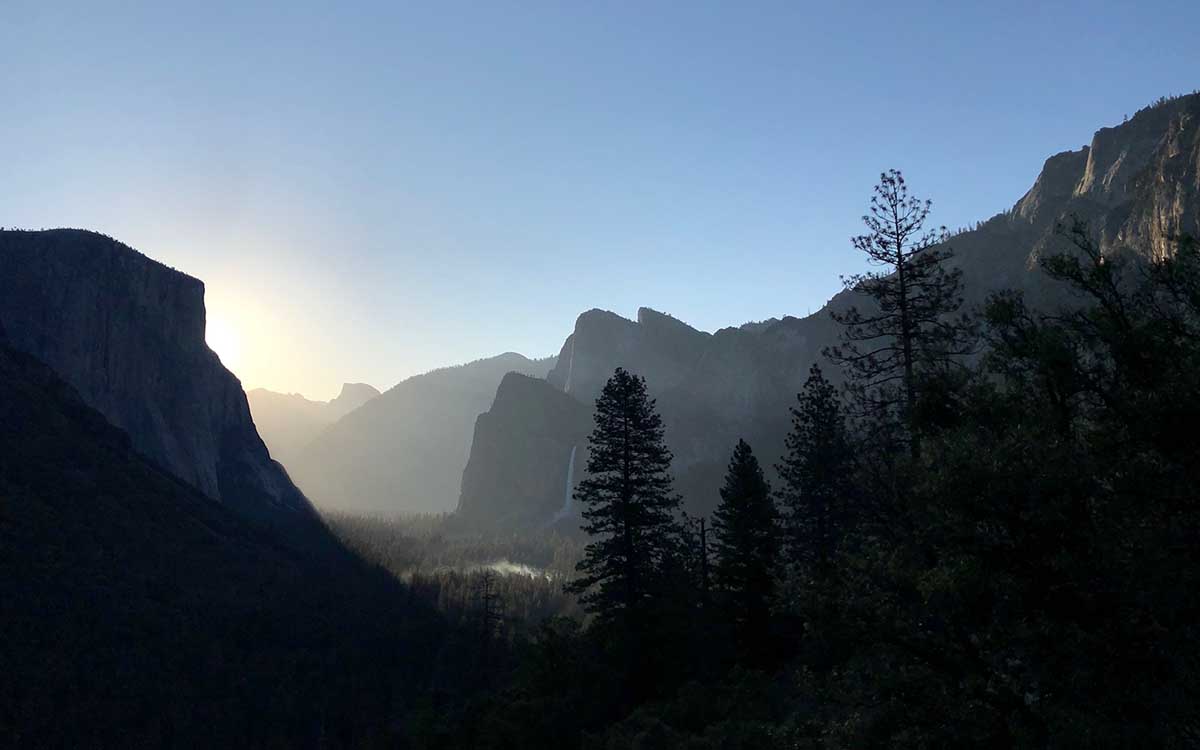 Yosemite Valley, 6AM.