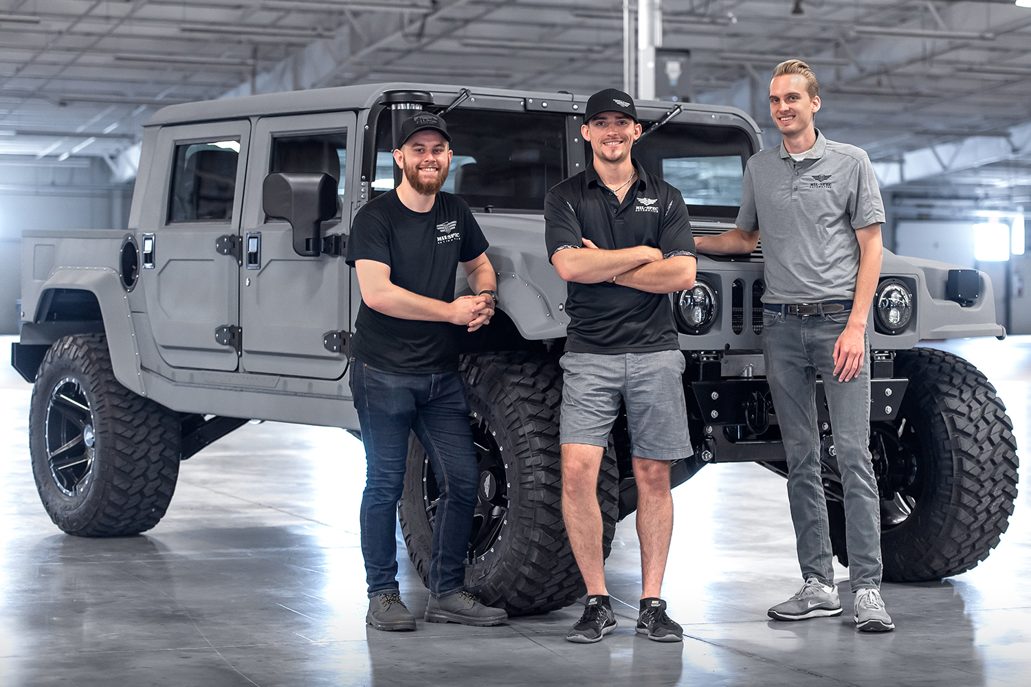 Mil-Spec Automotive Founders: Ian Broekman, Adam Mitchell, Chris Van Scyoc