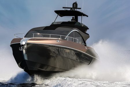 The LY 650 yacht. (Lexus)