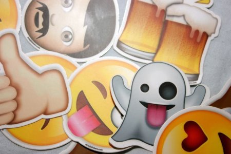 Emoji stickers