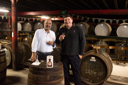 Enrique de Colsa and Colin Gordon Taste Tequila Don Julio Reposado, Double Cask