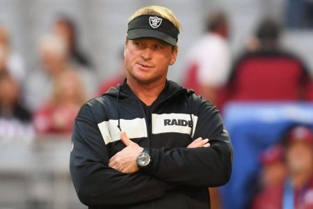 Raiders coach Jon Gruden
