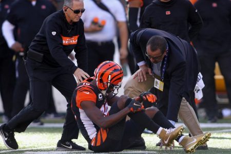 A.J. Green Training Camp Injury