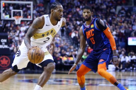 Kawhi Leonard and Paul George