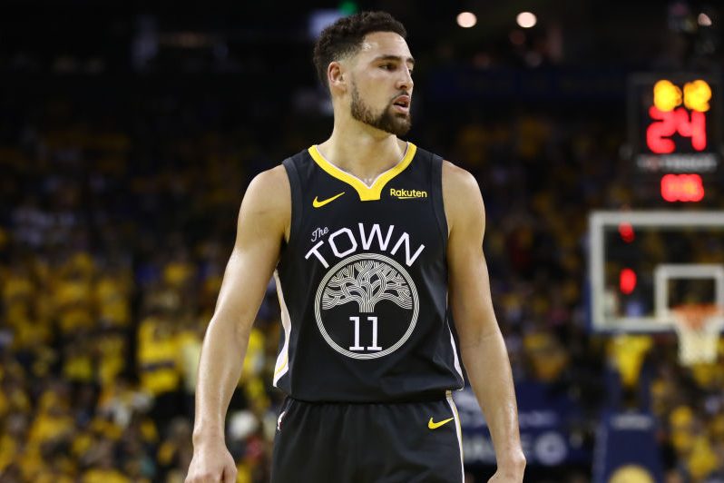 Klay Thompson of the Golden State Warriors. (Ezra Shaw/Getty)