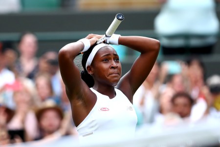 Cori Gauff at Wimbledon