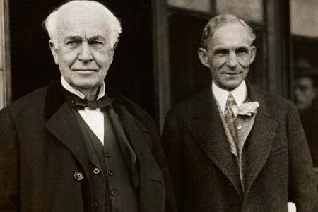 Thomas Edison and Henry Ford 