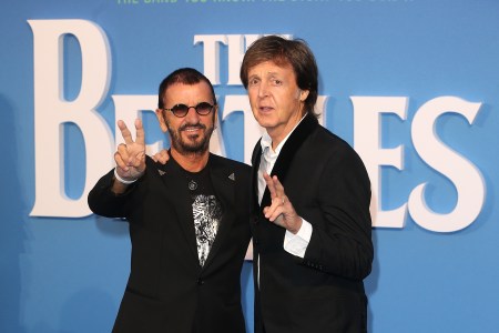 Ringo Starr and Sir Paul McCartney