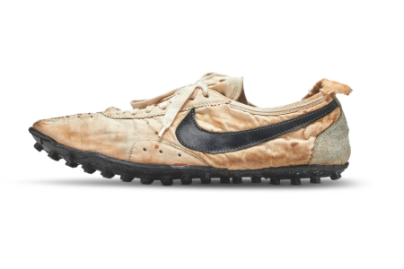 Nike Moon Shoes sold at auction for record price.