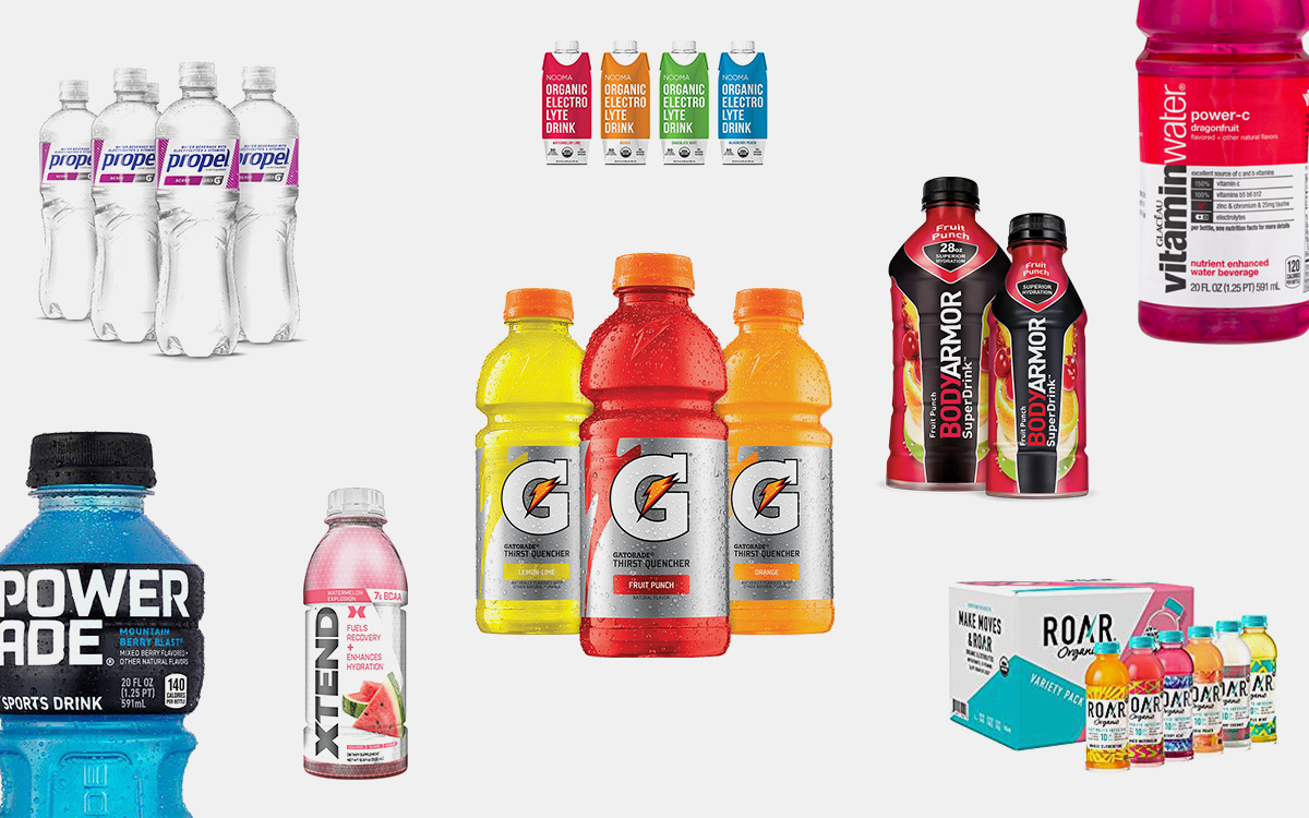 Gatorade Vs Powerade Nutrition Chart