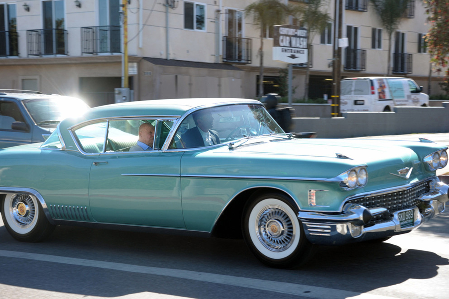 1958 Cadillac Eldorado Comedians in Cars Getting Coffee