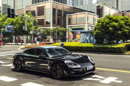 Porsche Taycan Electric Vehicle World Tour