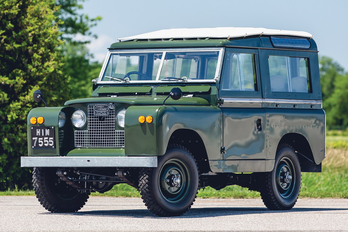 The Dalai Lama's Land Rover Series IIA Is Up for Auction