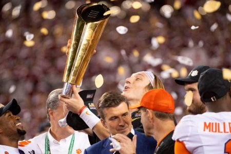 Clemson quarterback Trevor Lawrence