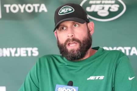 Jets head coach Adam Gase