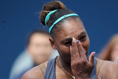 Serena Williams at the Rogers Cup.