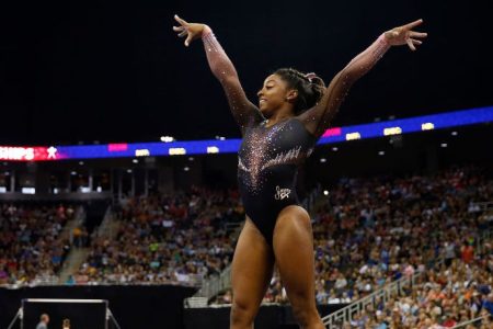 Simone Biles floor exercise