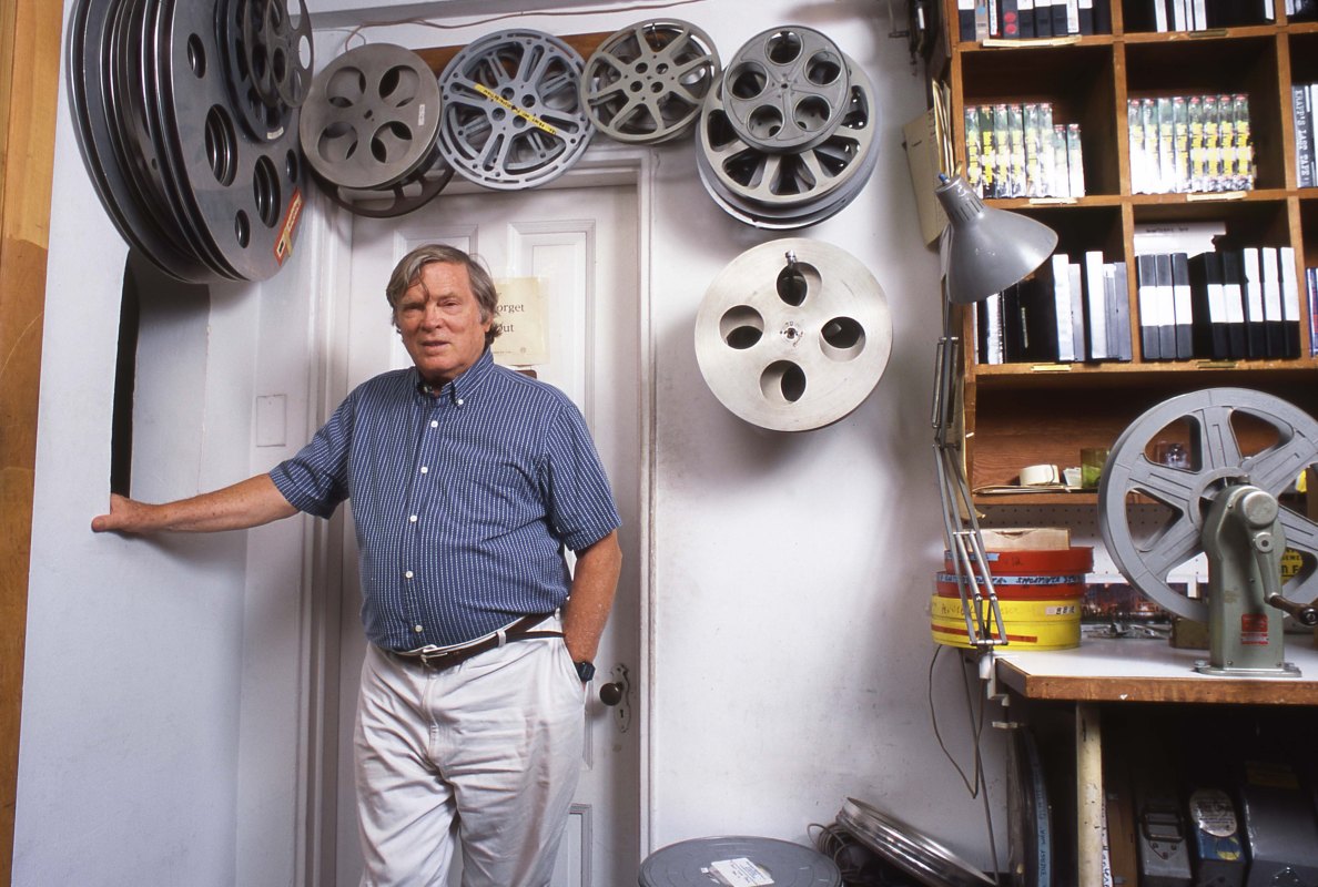  Film director D.A Pennebaker in 1995 (Photo by David Corio/Michael Ochs Archive/Getty Images)
