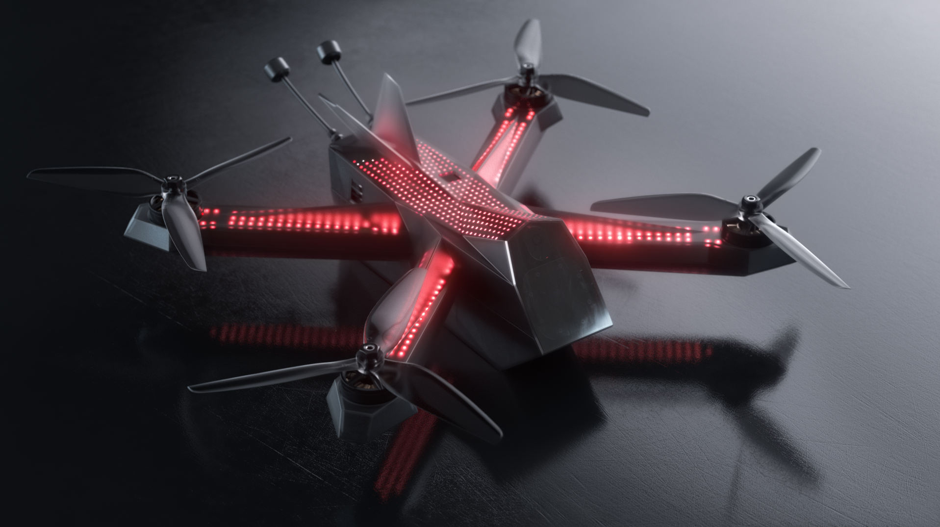 DRL Racer4 Drone from the Drone Racing League