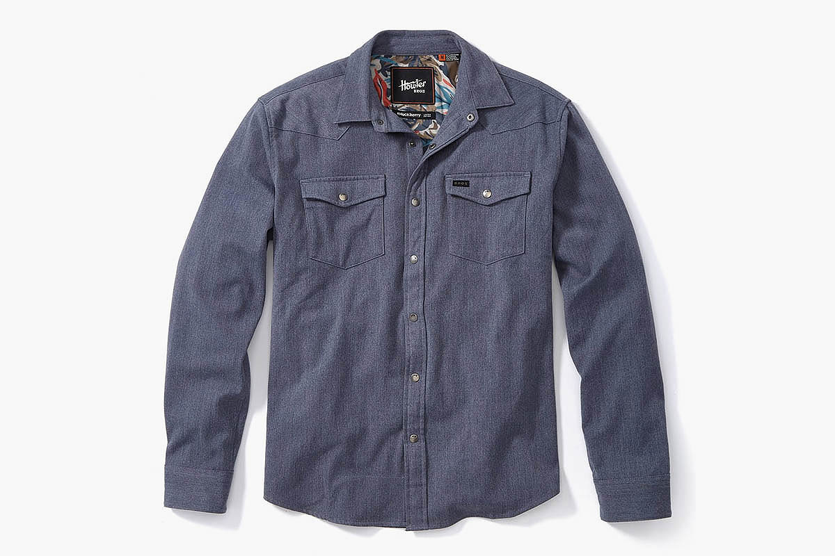 Stockman Stretch Snapshirt