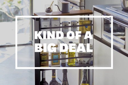 Yamazaki Rolling Slim Storage Cart