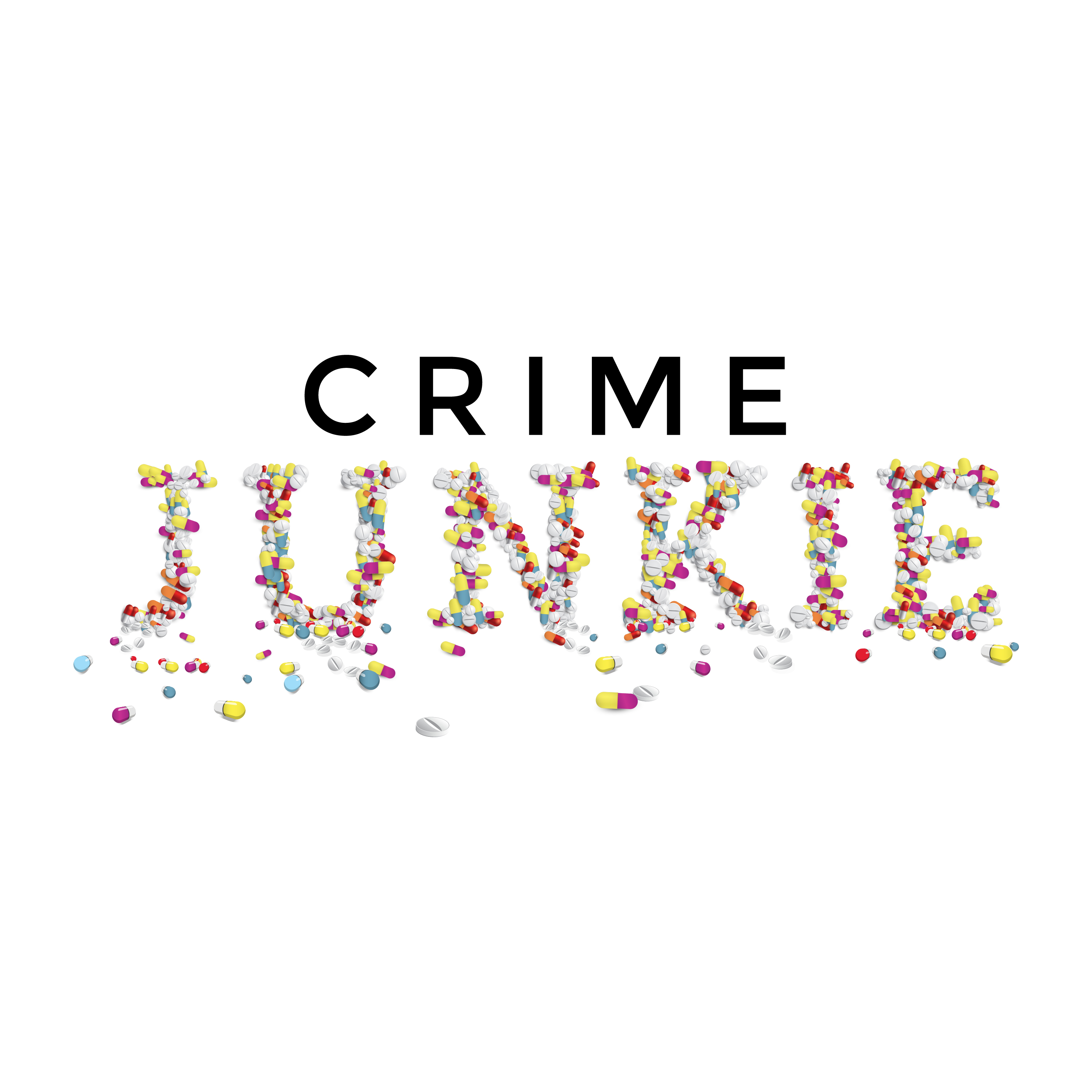 "Crime Junkie" logo