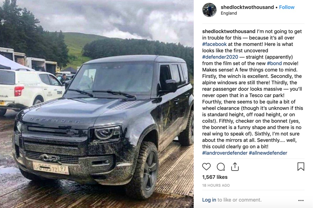 2020 Land Rover Defender Leaked Images