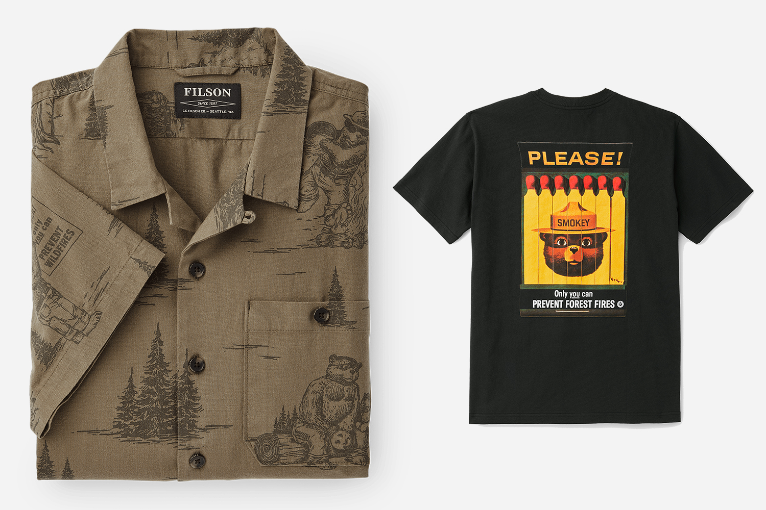 Filson Smokey Bear Clothing Collection 2019