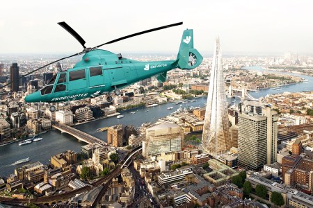 Deliveroo Food Helicopter Experience in London