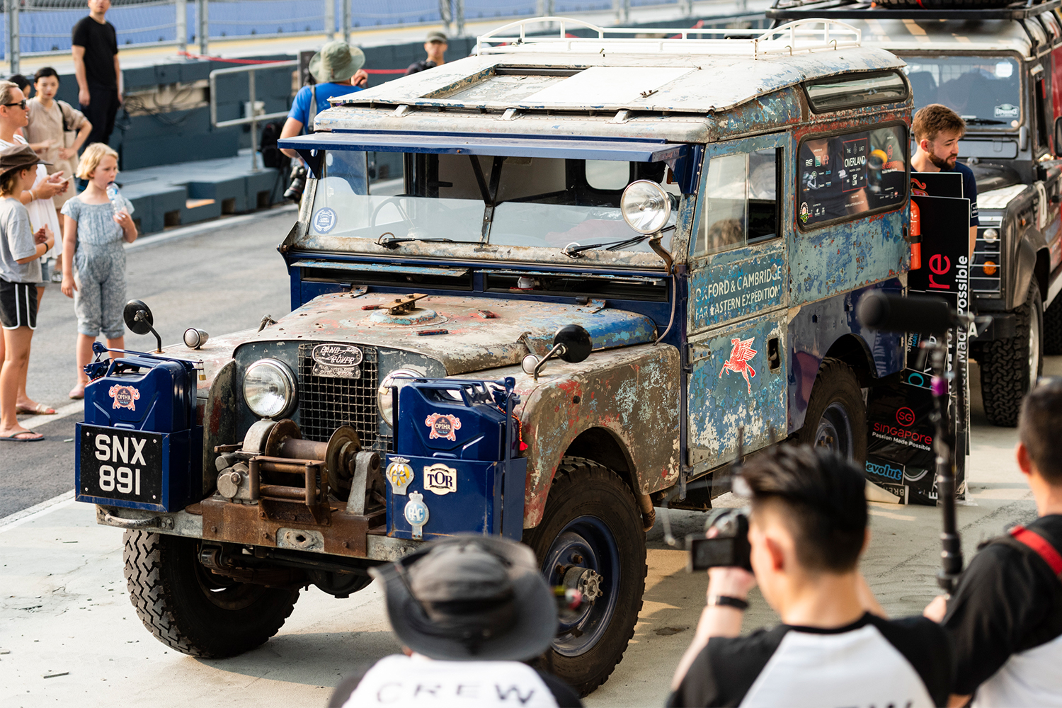 The Last Overland 1955 Land Rover Series I
