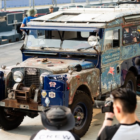 The Last Overland 1955 Land Rover Series I