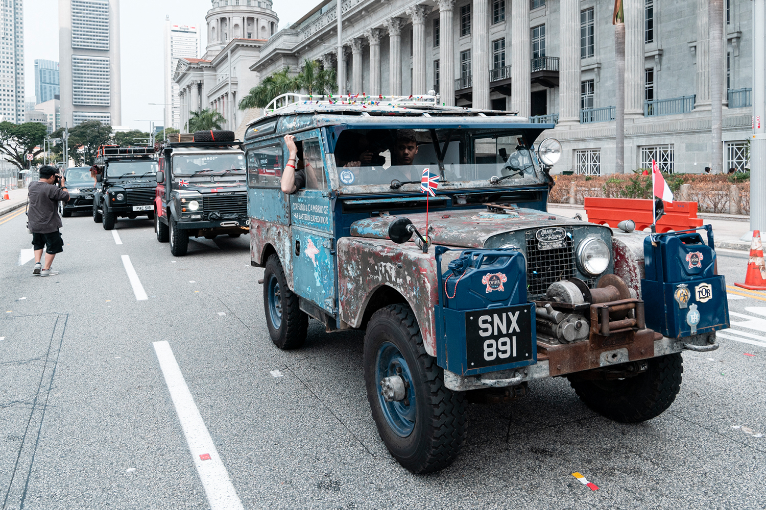 The Last Overland 1955 Land Rover Series I