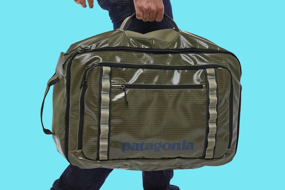 Patagonia Recycled Black Hole Duffel Bags