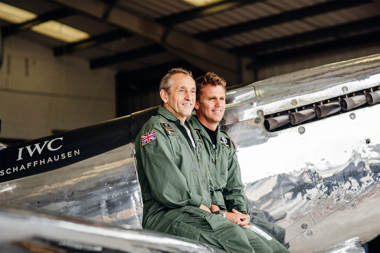 Silver Spitfire The Longest Flight Pilots Steve Boultbee Brooks and Matt Jones