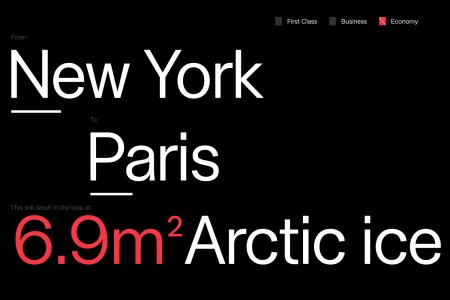 Shame Plane Flight Carbon Emissions Website