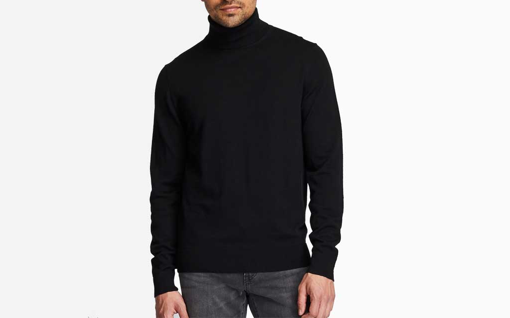 Uniqlo Extra Fine Merino Turtleneck Long-Sleeve Sweater