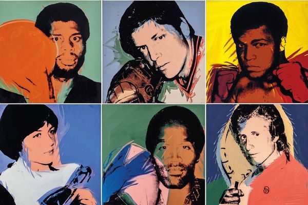 Andy Warhol’s “Athletes” Series to Be Sold At Christie’s