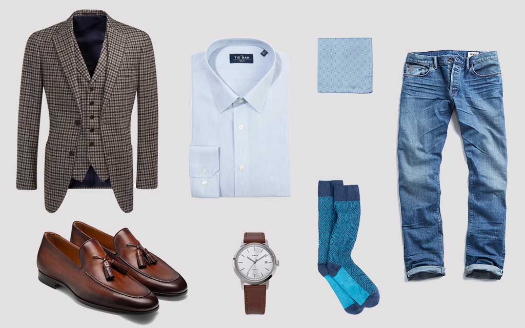Three-piece suit Suit Supply Timex The New Business Casual